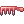 Costume Red Comb