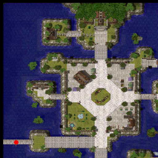 Карта Izlude, the Satellite City