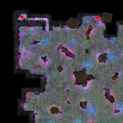 Карта Starry Coral Area