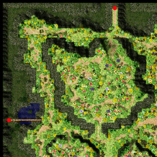 Карта Mt.Mjolnir North Area