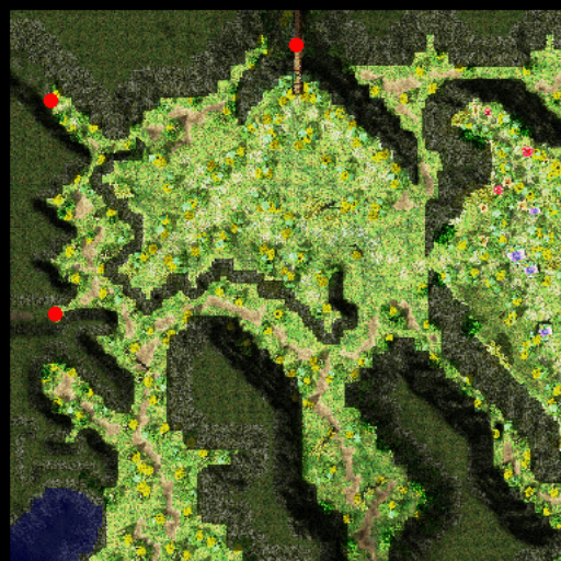 Карта Mt.Mjolnir South Area