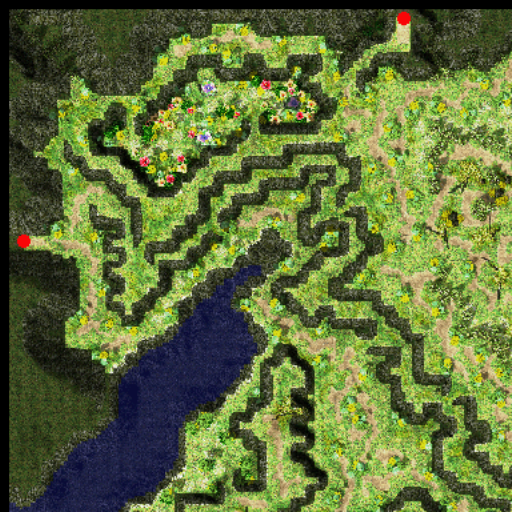 Карта Mt.Mjolnir South Area
