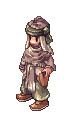 Armed villager