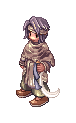 Armed villager